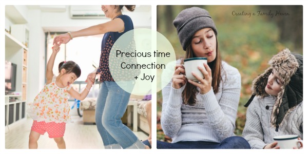 Precious time connection and joy creating a family haven