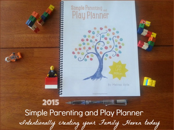 Simple Parenting Planner Calendar and Play planner